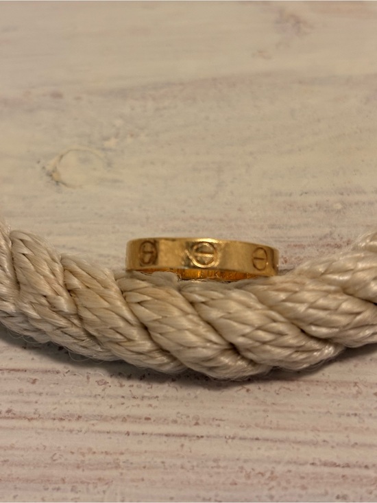 Jewelry - Cartier Love Ring 18k Gold size 52